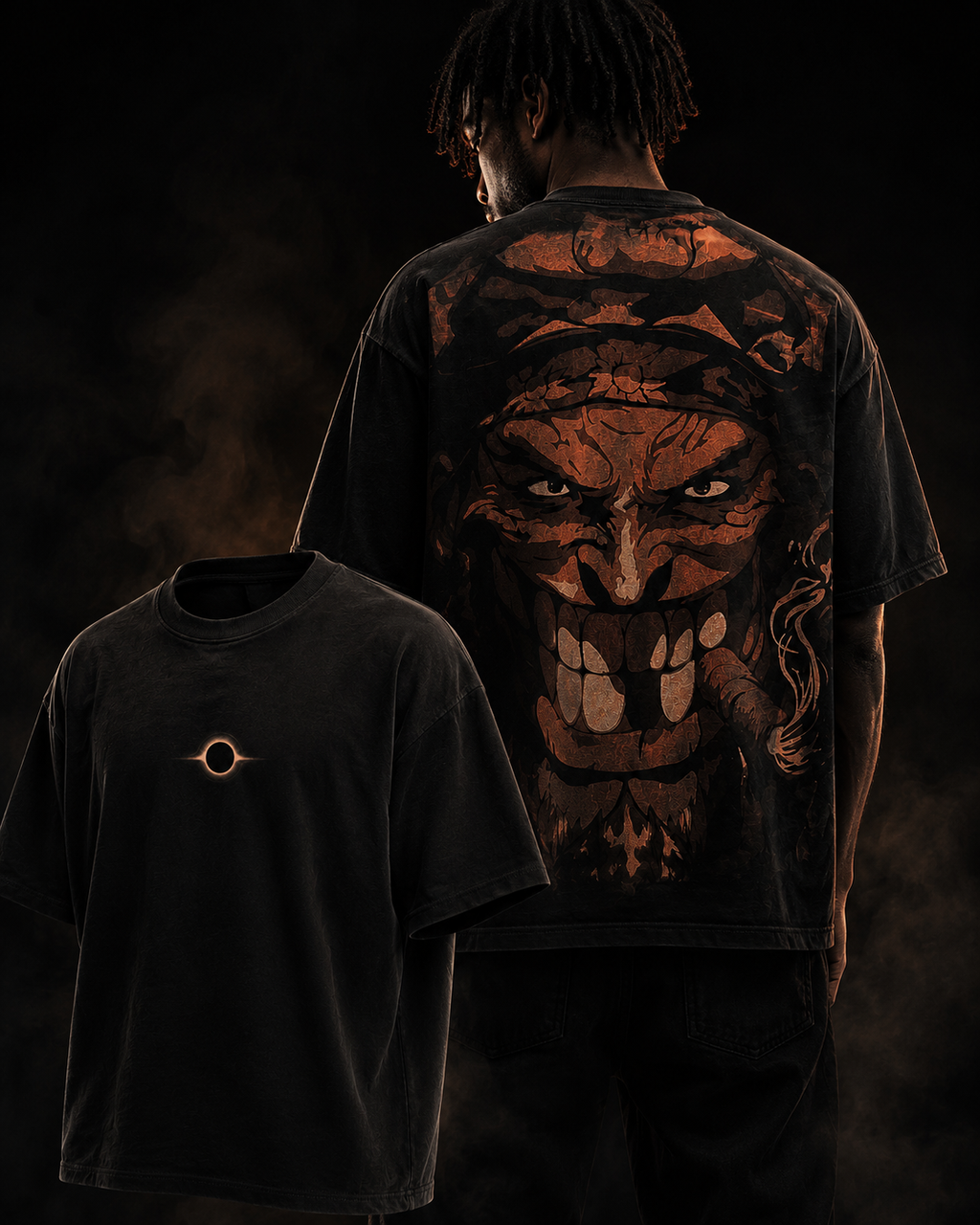 OX13DE Handmade With Bleach Oversized T-Shirt